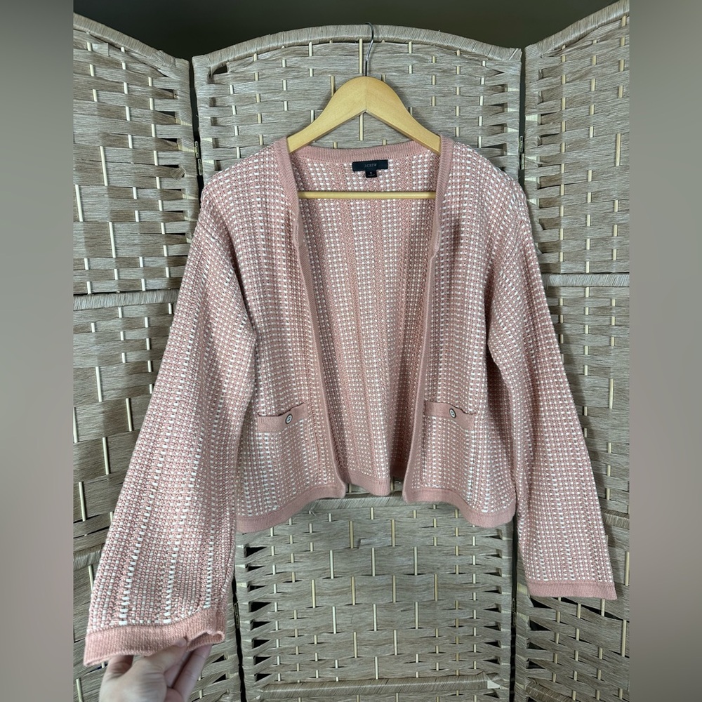 J. Crew Open-Front Cardigan Sweater - Size Small - Picture 4 of 10